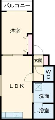 ベルガライズの間取り画像