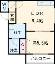 Urban Place 2ndの間取り画像