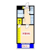 ハイアット21中央の間取り画像