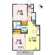 DーSQUAREの間取り画像
