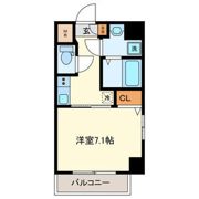 プランドール名駅の間取り画像