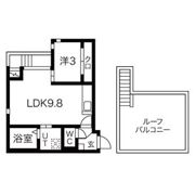 GRANDTIC茶屋ヶ坂の間取り画像
