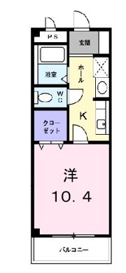 サンライズ宮川の間取り画像