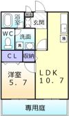 カンターレ鶯谷Ⅰ番館の間取り画像