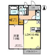 セントラルヴィレッジ A棟の間取り画像