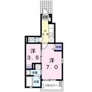 オレンジ窓香の間取り画像