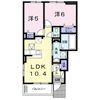 アグレアーブルⅣの間取り画像