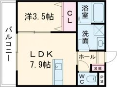 ジーメゾン石津の間取り画像