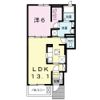 クラール鬼無 Cの間取り画像
