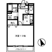 ヴィーア ジラソーレ B棟の間取り画像