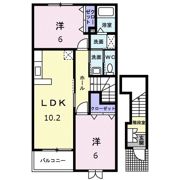 エスポワール ETO Bの間取り画像