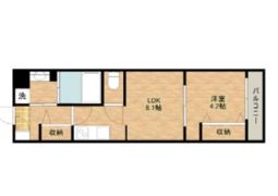 Gracias court 富田の間取り画像