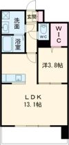 クロノス40新町IIIの間取り画像