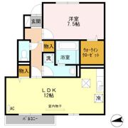 セジュール A棟の間取り画像