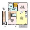 メゾンさくらⅡの間取り画像