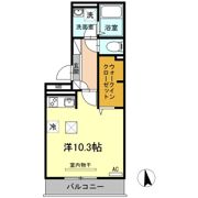 ウエスト ヴィレッジⅡ A棟の間取り画像