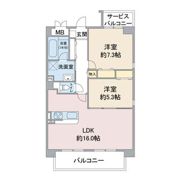 ウイル一社の間取り画像
