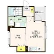 Camellia烏森(カメリア烏森)の間取り画像