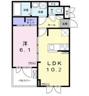 バンブー ハンの間取り画像