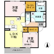 Premier藤阪の間取り画像