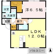 メゾン シャルム A棟の間取り画像
