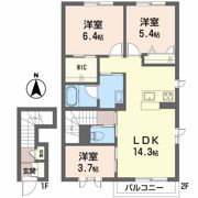 シャーメゾン瀬戸内の間取り画像