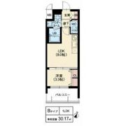 スプランディッド中之島DUEの間取り画像