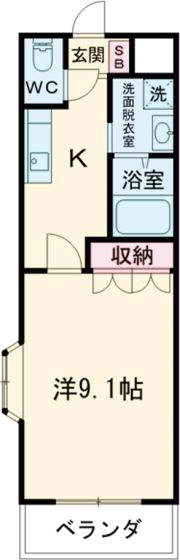 ブランドール旭野の間取り画像