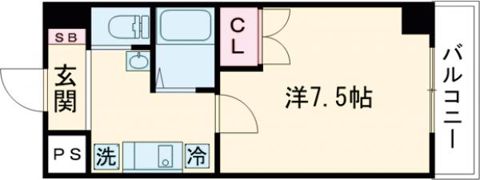 ピュア・ドミトリーシミズの間取り画像