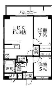 アルバクレスタ城崎の間取り画像