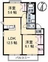 ロイヤル フェルティ D棟の間取り画像