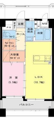 Y’s Court IIIの間取り画像