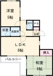 アッシュコート明石の間取り画像