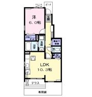 プラシード Ⅱの間取り画像