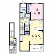 エスペランザ A館の間取り画像