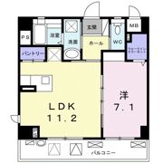 ボルダーズの間取り画像