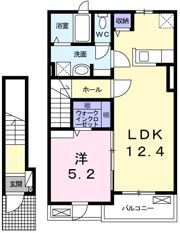アンベリールAの間取り画像