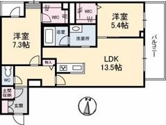 エスポアヒルズの間取り画像