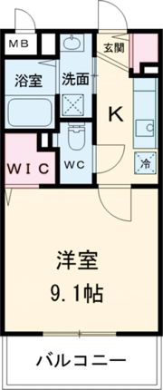 モンパールオキツモ希央台の間取り画像