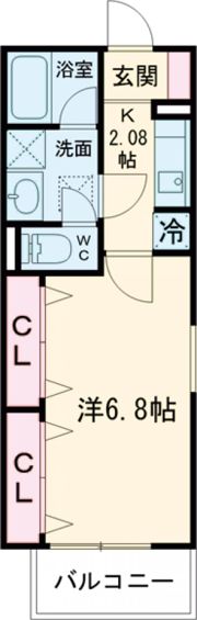 F+style 東新町2号館の間取り画像