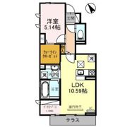 オリーブコートの間取り画像