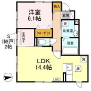 シャルマンコートの間取り画像