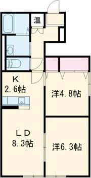 フォレスト長束の間取り画像