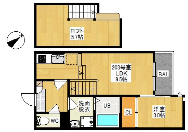 間取図