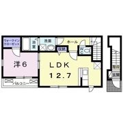 メゾンドグリシーヌⅢの間取り画像