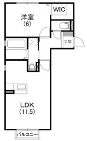 アルモニアⅡの間取り画像