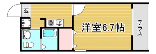casamento CHINOの間取り画像