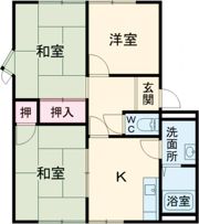 フレグランスRの間取り画像