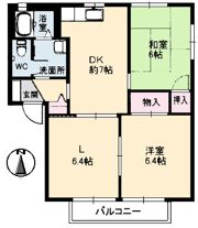 THRIVE HIRAFUKU (スレイブ) B棟の間取り画像