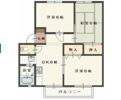 ハッピータウン高松Aの間取り画像